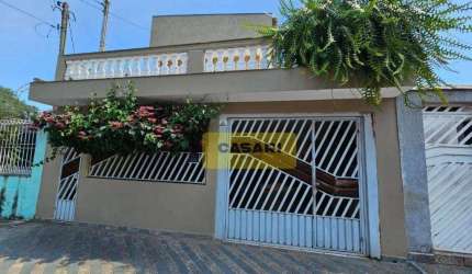 Sobrado com 3 dormitórios à venda, 140 m² - Jardim Monções - Santo André/SP