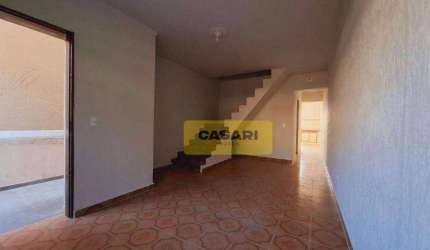 Sobrado com 2 dormitórios, 161 m² - venda por R$ 583.000,00 ou aluguel por R$ 2.480,00/mês - Jardim Stella - Santo André/SP