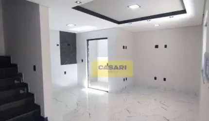 Sobrado com 2 dormitórios à venda, 80 m² - Parque das Nações - Santo André/SP