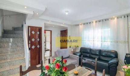 Sobrado com 3 dormitórios à venda, 109 m² por R$ 479.900,00 - Vila Alto de Santo André - Santo André/SP