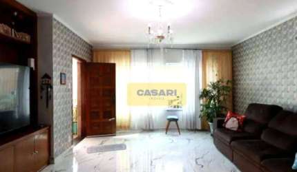 Sobrado com 3 dormitórios à venda, 178 m² - Vila Curuçá - Santo André/SP