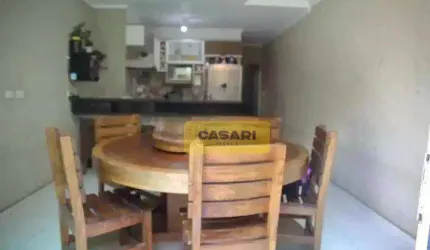 Sobrado com 3 dormitórios para alugar, 200 m² por R$ 5.717,00/mês - Jardim Palermo - São Bernardo do Campo/SP