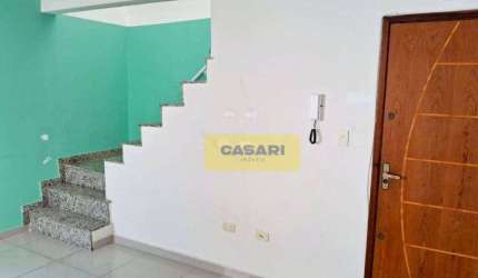 Cobertura com 2 dormitórios, 124 m² - venda por R$ 499.000,00 ou aluguel por R$ 2.842,01/mês - Vila Humaitá - Santo André/SP