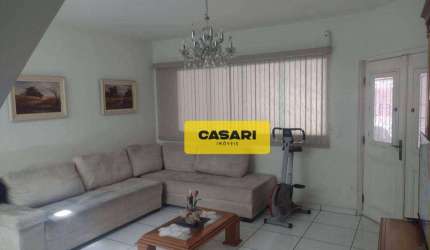 Sobrado com 3 dormitórios à venda, 205 m² - Jardim Las Vegas - Santo André/SP