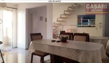 Cobertura com 2 dormitórios à venda, 54 m² - Taboão - São Bernardo do Campo/SP