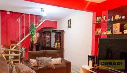 Sobrado com 3 dormitórios à venda, 90 m² - Baeta Neves - São Bernardo do Campo/SP