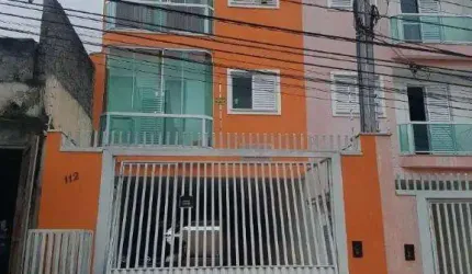Cobertura com 2 dormitórios à venda, 100 m² - Jardim Santo André - Santo André/SP