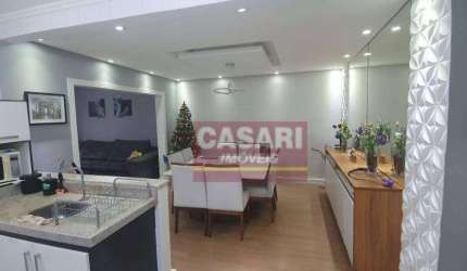 Casa com 2 dormitórios à venda, 110 m² por R$ 550.000,00 - Vila Humaitá - Santo André/SP