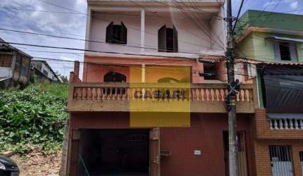 Casa com 2 dormitórios à venda, 198 m² - Vila Luzita - Santo André/SP