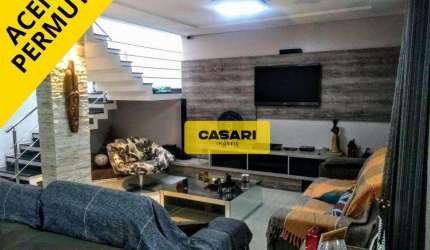 Sobrado com 3 dormitórios à venda, 268 m² por R$ 1.630.000,01 - Rudge Ramos - São Bernardo do Campo/SP