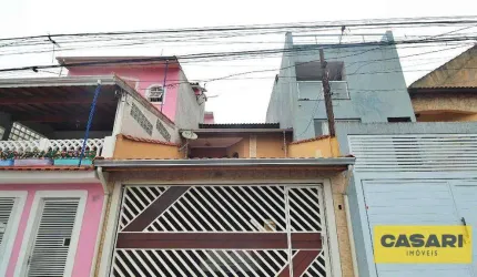 Sobrado com 3 dormitórios à venda, 225 m² - Parque João Ramalho - Santo André/SP