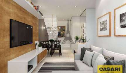 Sobrado com 2 dormitórios à venda, 69 m² por R$ 389.000,00 - Vila Príncipe de Gales - Santo André/SP