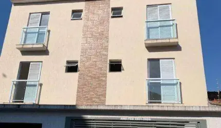 Cobertura com 2 dormitórios à venda, 102 m² por R$ 360.000,00 - Vila Humaitá - Santo André/SP