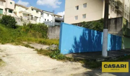 Terreno à venda, 242 m² - Campestre - Santo André/SP