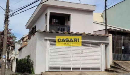 Sobrado com 3 dormitórios à venda, 108 m² - Vila Assunção - Santo André/SP