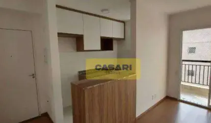 Apartamento com 2 dormitórios para alugar, 56 m²- Planalto - São Bernardo do Campo/SP