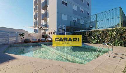 Apartamento com 2 dormitórios à venda, 55 m²- Baeta Neves - São Bernardo do Campo/SP
