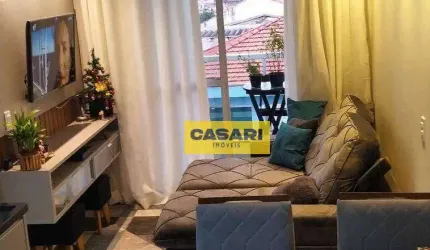 Apartamento com 2 dormitórios à venda, 54 m²- Vila Dayse - São Bernardo do Campo/SP