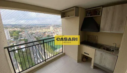 Apartamento com 3 dormitórios à venda, 90 m² - Vila Pires - Santo André/SP