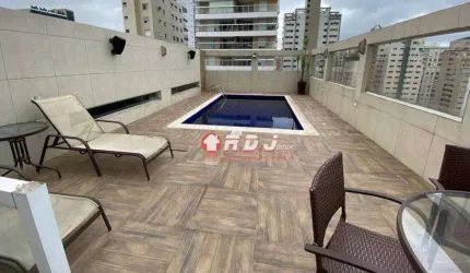 Cobertura com 3 dormitórios à venda, 343 m² por R$ 3.170.000,00 - Embaré - Santos/SP
