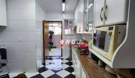 Apartamento com 3 dormitórios à venda, 96 m² por R$ 562.000,00 - Embaré - Santos/SP