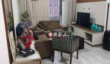 Apartamento com 2 dormitórios à venda, 90 m² por R$ 486.000,00 - Embaré - Santos/SP