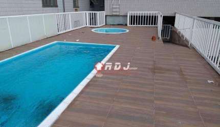 Apartamento com 1 dormitório para alugar, 48 m² por R$ 3.350,00/mês - Estuário - Santos/SP