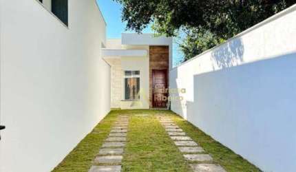 Casa com 2 dormitórios à venda, 72 m² por R$ 330.000,00 - Guriri - Cabo Frio/RJ