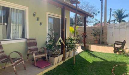 Casa com 2 dormitórios à venda, 72 m² por R$ 300.000,00 - Florestinha II (Tamoios) - Cabo Frio/RJ