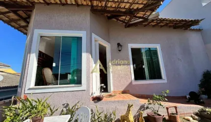 Casa com 3 dormitórios à venda, 130 m² por R$ 750.000,00 - Cond Passaros - Cabo Frio/RJ