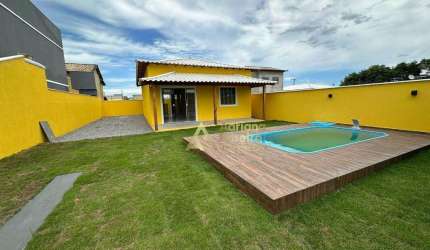 Casa com 2 dormitórios à venda, 95 m² por R$ 290.000,00 - Unamar (Tamoios) - Cabo Frio/RJ