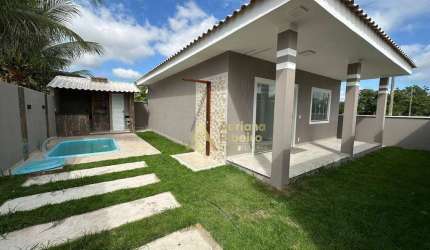 Casa com 2 dormitórios à venda, 91 m² por R$ 240.000 - Unamar - Cabo Frio/RJ