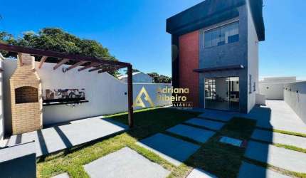 Casa com 3 dormitórios à venda, 87 m² por R$ 419.000,00 - Peró - Cabo Frio/RJ