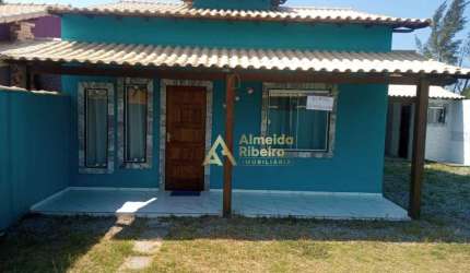 Casa com 2 dormitórios à venda, 62 m² por R$ 220.000,00 - Florestinha II (Tamoios) - Cabo Frio/RJ