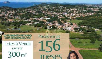 Terreno à venda, 300 m² por R$ 62.000 - Praia Rasa - Cabo Frio/RJ