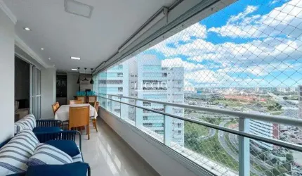 Grand club Vila ema apartamento com 147m2 3 suites varanda gourmet Vila Ema