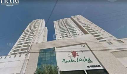 Residencial Floradas de São Jose, Apartamento 3 dormitórios 1 suíte Florada São Jose, 2 vagas