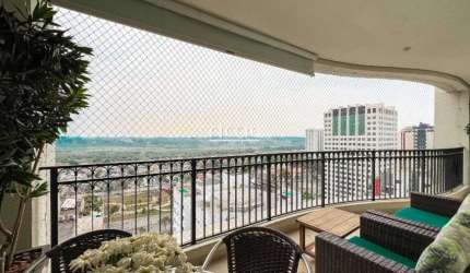 Edifício Palazzo Imperiale, Jd Aquarius 217m2 4 suites varanda gourmet vista permanente