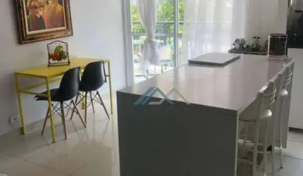 Apartamento mobiliado com 3 dormitórios à venda, 94 m² por R$ 1.130.000 - Alpha Vita - Santana de Parnaíba/SP