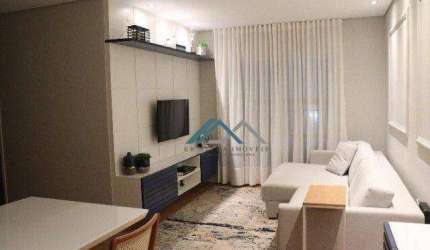Apartamento com 3 dormitórios, sendo 1 suíte à venda, 87 m² por R$ 830.000 - Reserva do Alto - Barueri/SP