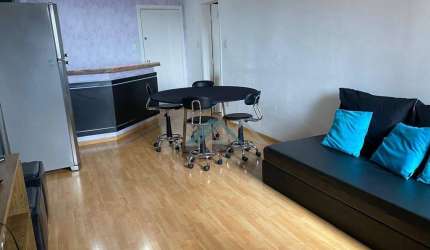 Lindo Flat, Mobiliado com 1 dormitório à venda, 56 m² por R$ 530.000 - Edifício Le Bouganville - Barueri/SP