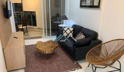 Apartamento Mobiliado com 1 suíte para alugar, 55 m² por R$ 5.500/mês - Edifício Wave - Barueri/SP