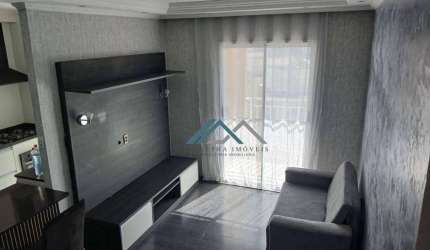 Apartamento Mobiliado com 2 dormitórios, sendo 1 suíte para alugar, 72 m² por R$ 3.855/mês - Condomínio Alphaview - Barueri/SP