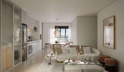 Apartamento à venda em Joinville-SC: 2 quartos, 1 suíte, 2 banheiros e 1 vaga de garagem no bairro América - 60,82 m² de área.