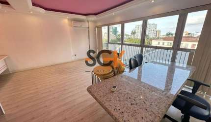 Sala Comercial Mobiliada no Centro de Joinville - 53 m² no Edifício Cidade de Joinville