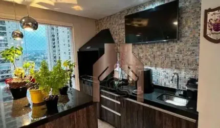 Condomínio Cidade Maia Apartamento com 3 dormitórios à venda, 122 m² por R$ 1.251.000 - Jardim Flor da Montanha - Guarulhos/SP