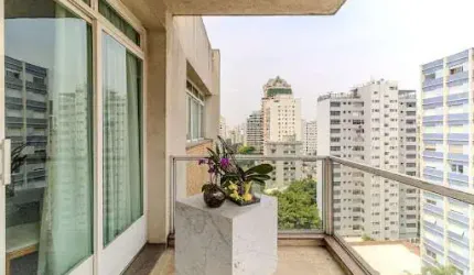 Apartamento Dúplex com 4 dormitórios à venda, 414 m² por R$ 3.200.000 - Higienópolis - São Paulo/SP