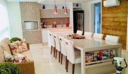 Apartamento com 2 dormitórios, 165 m² - venda por R$ 2.765.000 ou aluguel por R$ 12.190/mês Mobiliado - Centro - Guarulhos/SP
