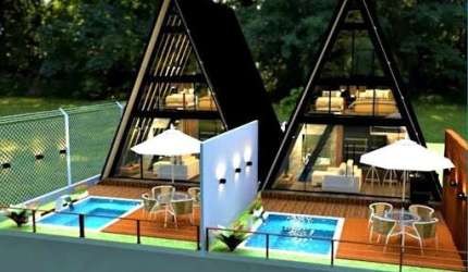 Bangalô com 1 dormitório à venda, 50 m² por R$ 259.000,00 - Rio Acima - Mairiporã/SP