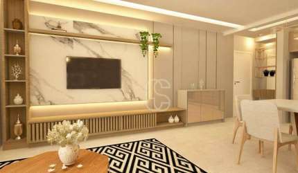 Apartamento com 2 dormitórios à venda PORTEIRA FECHADA, 86 m² por R$ 990.000 - Jardim Flor da Montanha - Guarulhos/SP (Condomínio Cidade Maia)